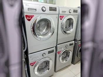 Washers & Dryers Sets LG /  6 Kg  Stainless Steel  Steam Washer  Steam Dryer  Front Load Washer  Electric