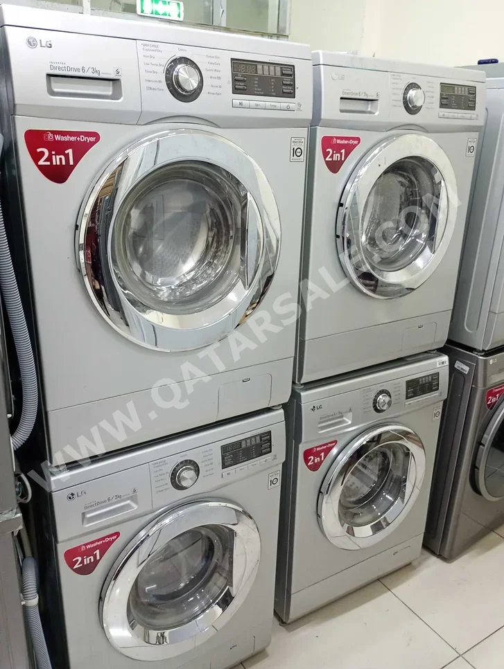 Washers & Dryers Sets LG /  6 Kg  Stainless Steel  Steam Washer  Steam Dryer  Front Load Washer  Electric