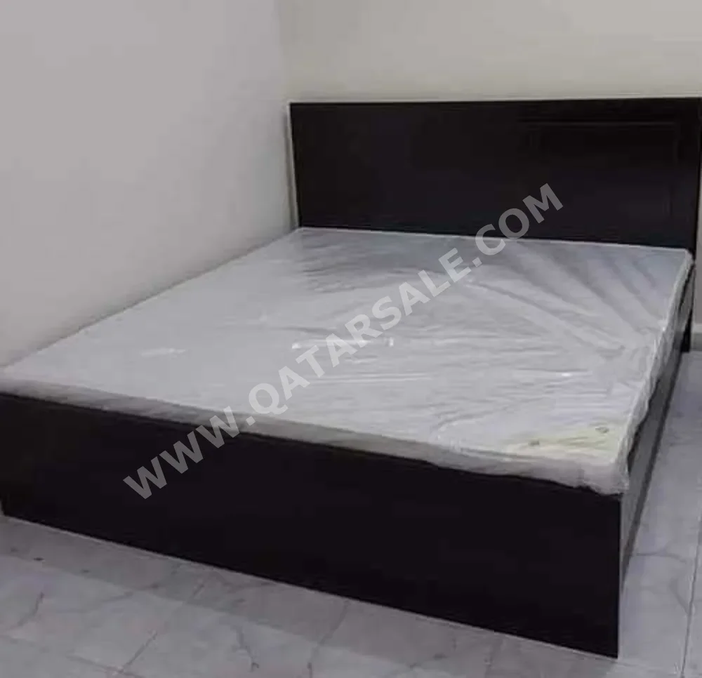 Beds - King  - Brown  - Mattress Included