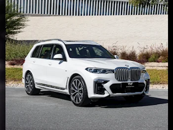 BMW  X-Series  X7 M  2019  Automatic  84,000 Km  8 Cylinder  Four Wheel Drive (4WD)  SUV  White