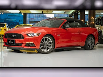 Ford  Mustang  GT  2016  Automatic  54٬000 Km  8 Cylinder  Rear Wheel Drive (RWD)  Coupe / Sport  Red