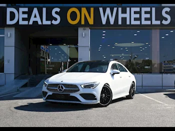 Mercedes-Benz  CLA  250  2020  Automatic  59,000 Km  4 Cylinder  Rear Wheel Drive (RWD)  Sedan  White