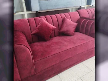 Sofas, Couches & Chairs Lifestyle  Sofa Set  - Fabric  - Red