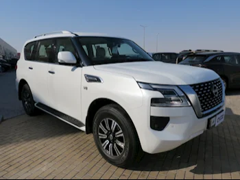 Nissan  Patrol  LE  2024  Automatic  0 Km  8 Cylinder  Four Wheel Drive (4WD)  SUV  White  With Warranty