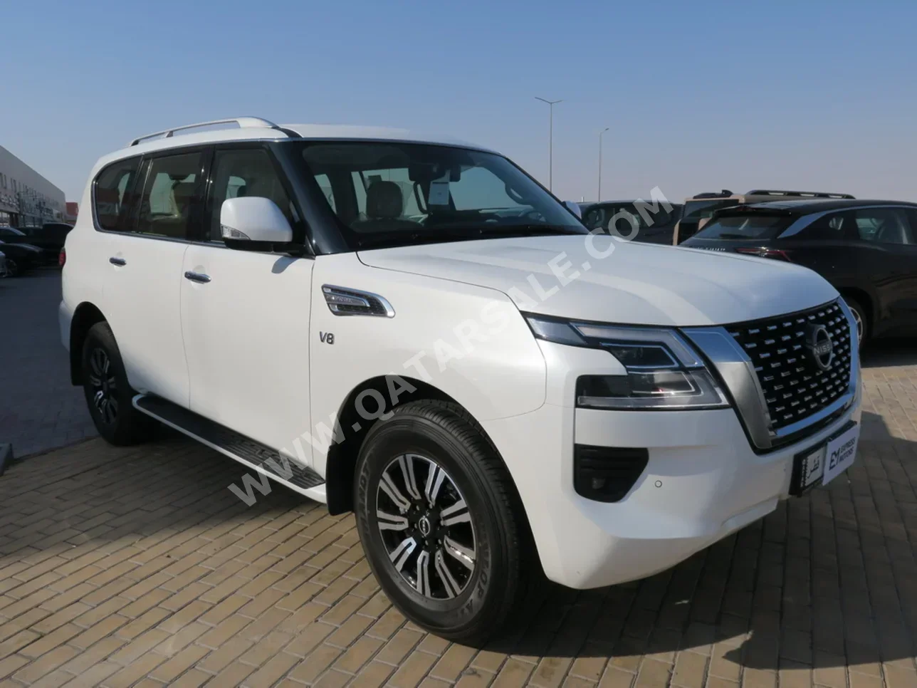 Nissan  Patrol  LE  2024  Automatic  0 Km  8 Cylinder  Four Wheel Drive (4WD)  SUV  White  With Warranty