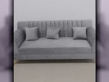 Sofas, Couches & Chairs Lifestyle  3-Seat Sofa  - Fabric  - Gray