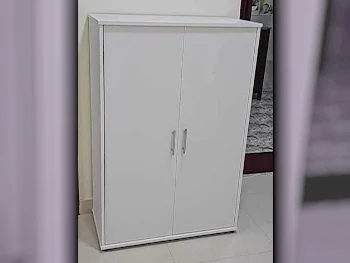 Wardrobes & Dressers - Doha Furniture  - Shoe Racks  - White