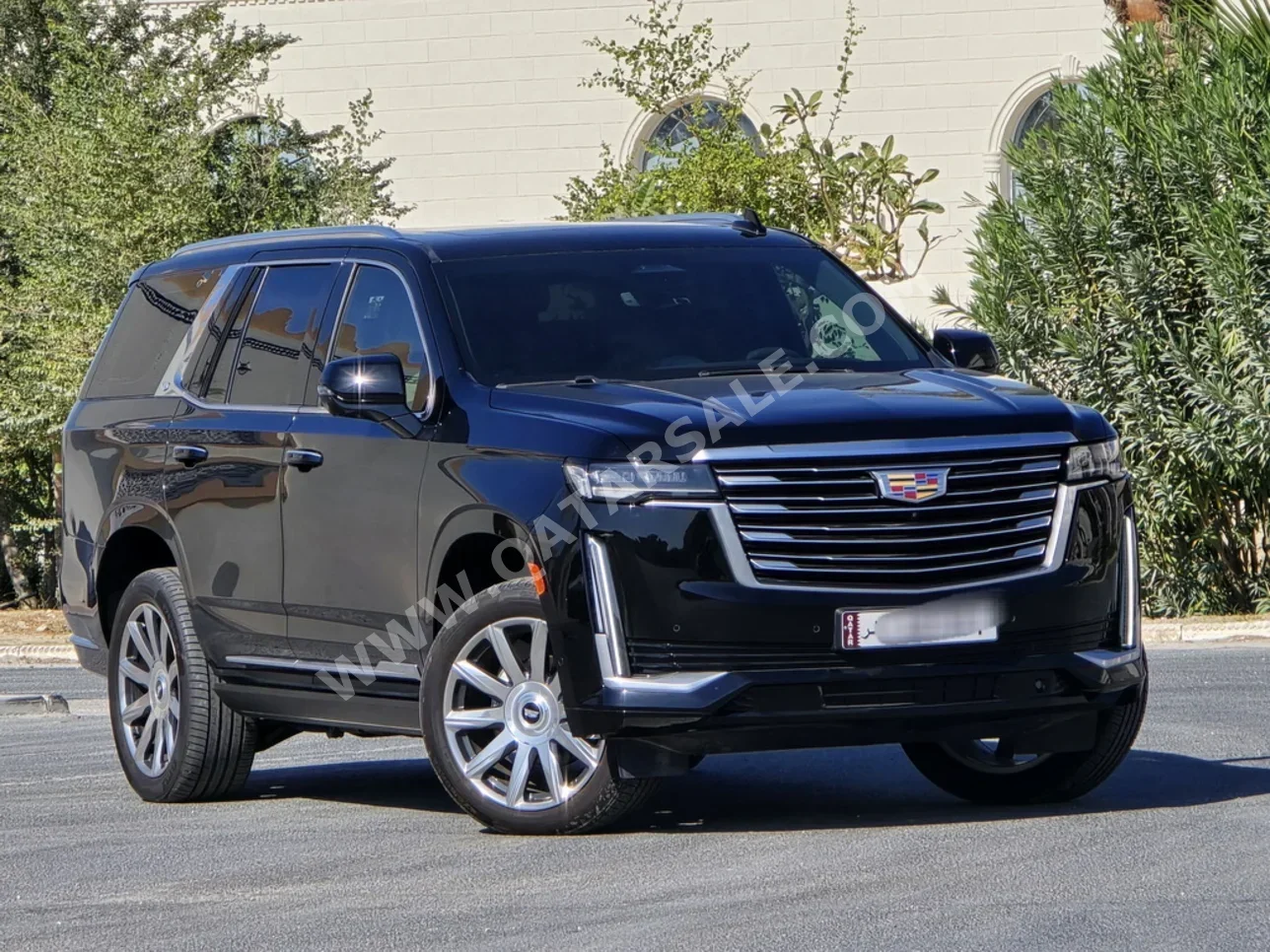  Cadillac  Escalade  Platinum  2021  Automatic  48,000 Km  8 Cylinder  Four Wheel Drive (4WD)  SUV  Black  With Warranty