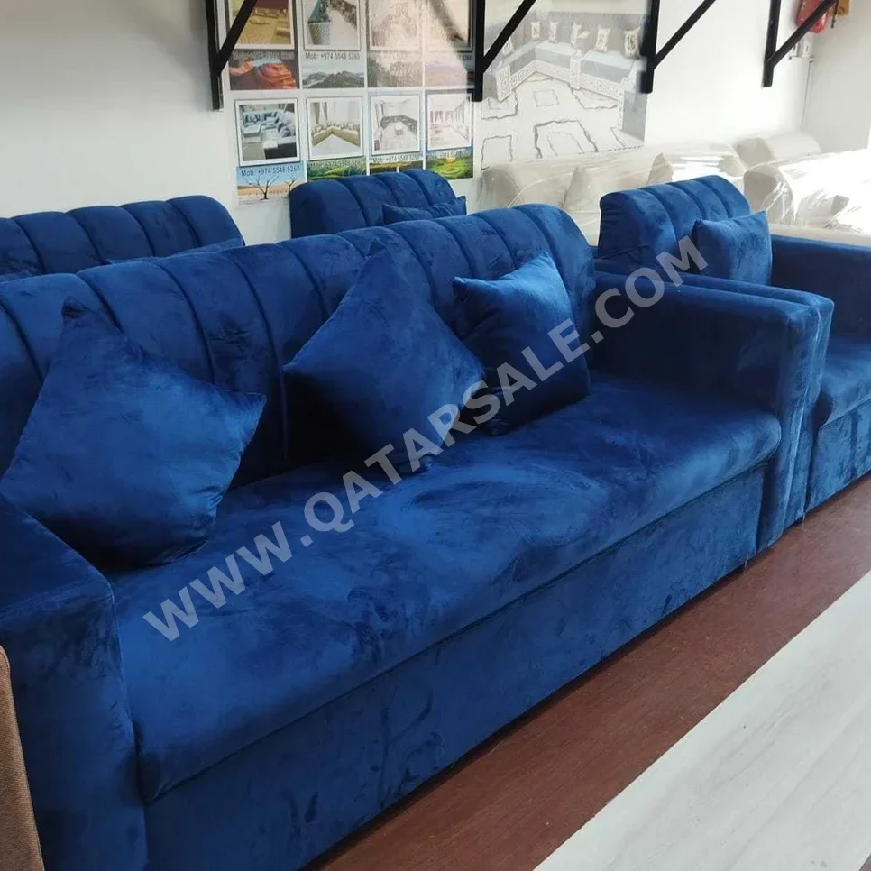 Sofas, Couches & Chairs Lifestyle  Sofa Set  - Fabric  - Blue