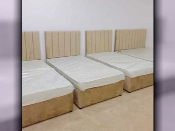 Beds - Single  - Yellow  - Mattress Included