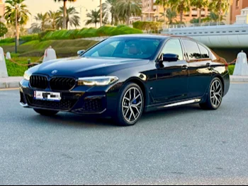 BMW  5-Series  540i  2022  Automatic  40٬000 Km  6 Cylinder  Rear Wheel Drive (RWD)  Sedan  Black  With Warranty