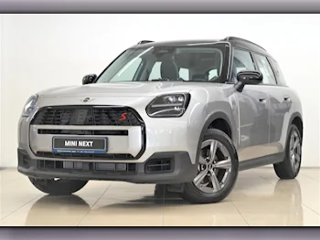 Mini  Cooper  CountryMan  S  2024  Automatic  5,500 Km  4 Cylinder  All Wheel Drive (AWD)  SUV  Silver  With Warranty