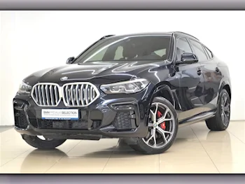 BMW  X-Series  X6 40i  2022  Automatic  31,400 Km  4 Cylinder  All Wheel Drive (AWD)  SUV  Black  With Warranty