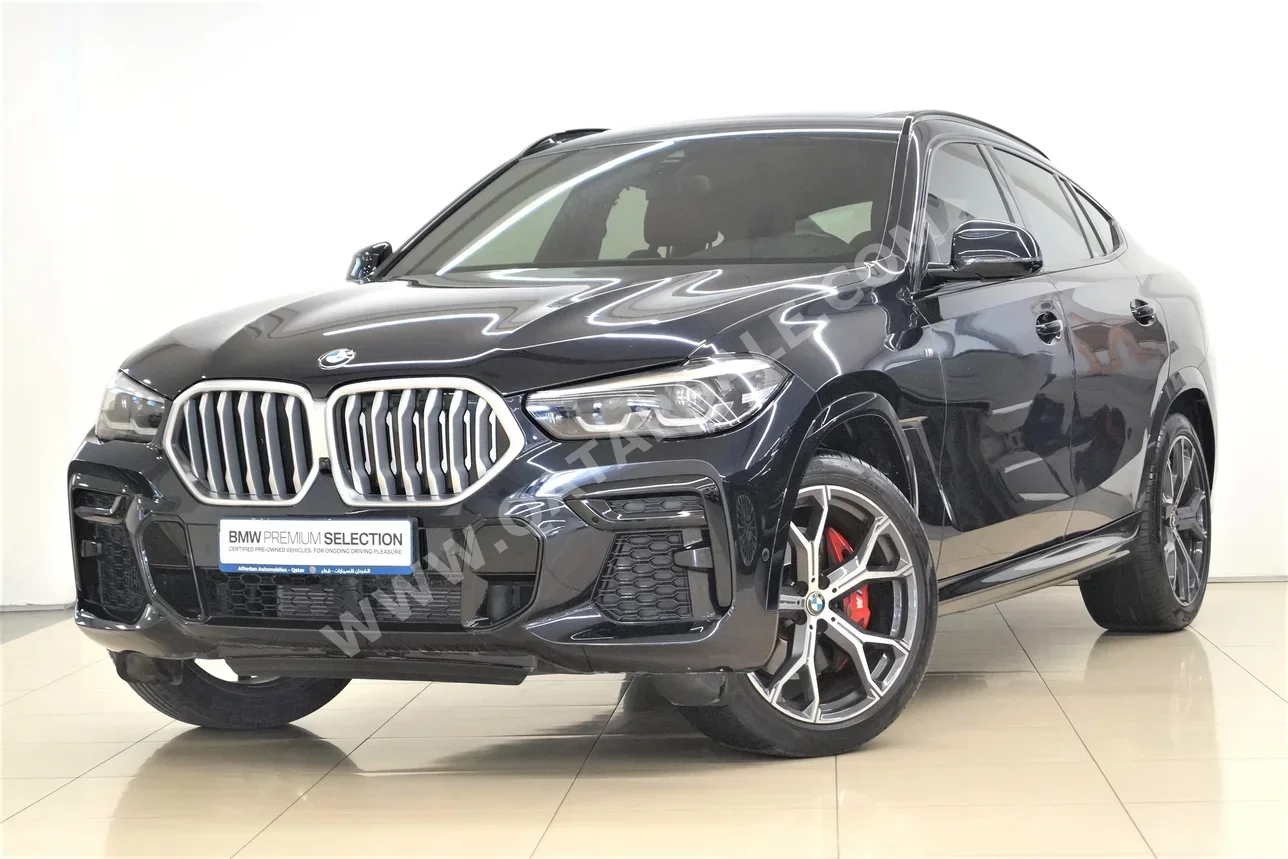 BMW  X-Series  X6 40i  2022  Automatic  31,400 Km  4 Cylinder  All Wheel Drive (AWD)  SUV  Black  With Warranty