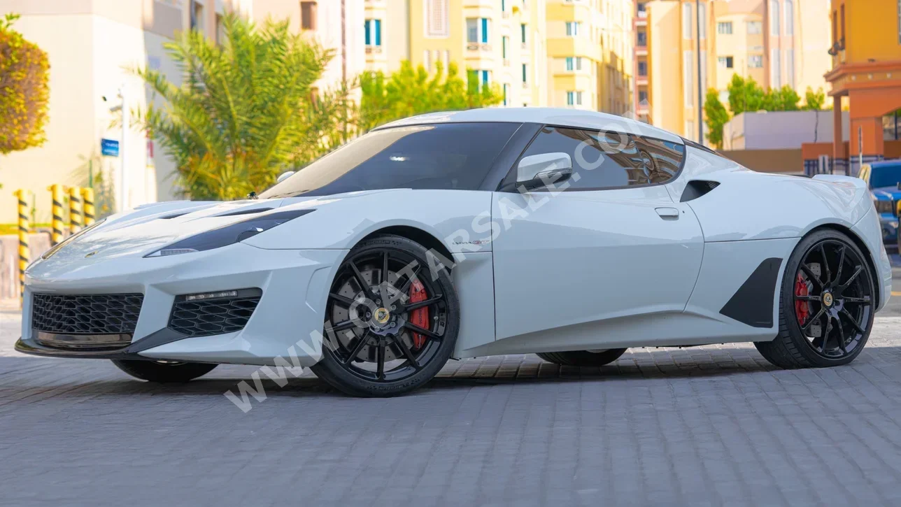 Lotus  Evora  GT 430  2021  Automatic  21٬000 Km  6 Cylinder  Rear Wheel Drive (RWD)  Coupe / Sport  White
