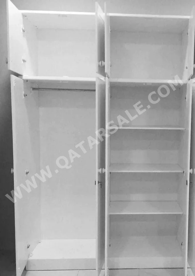 Wardrobes & Dressers - Doha Furniture  - Wardrobes  - White