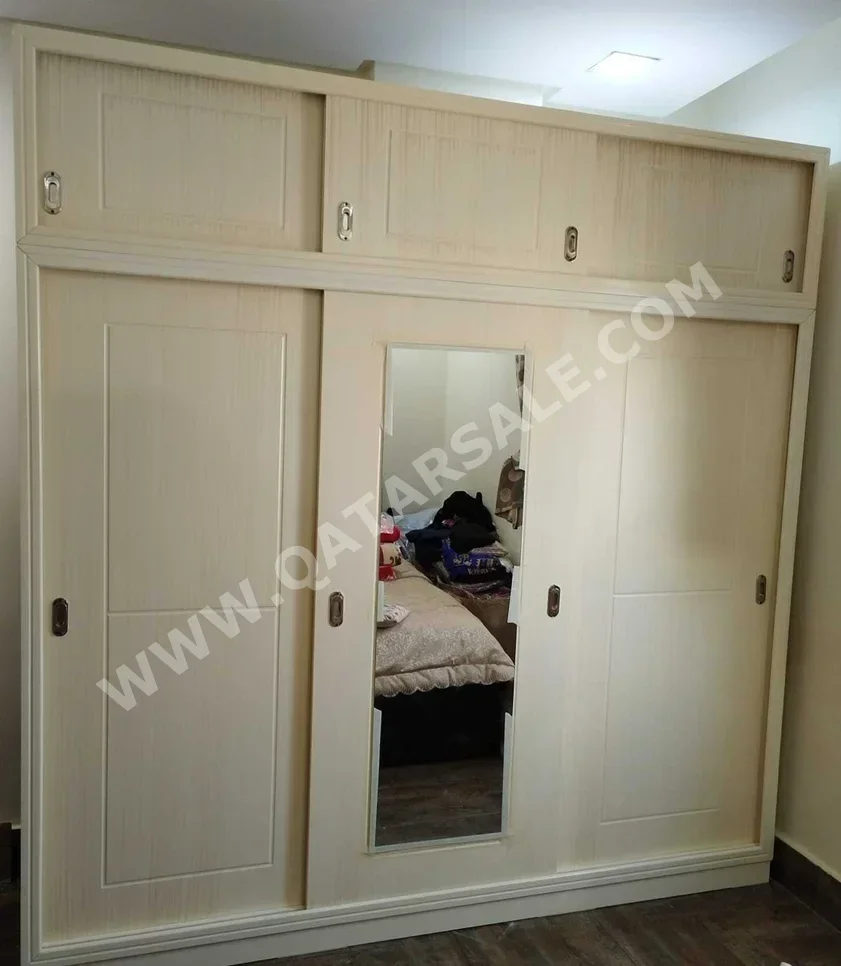 Wardrobes & Dressers - Doha Furniture  - Wardrobes  - Beige