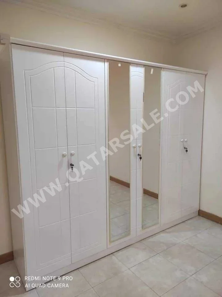 Wardrobes & Dressers - Doha Furniture  - Wardrobes  - White