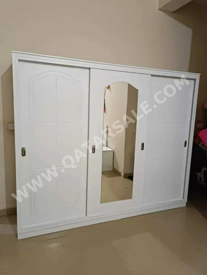 Wardrobes & Dressers - Doha Furniture  - Wardrobes  - White