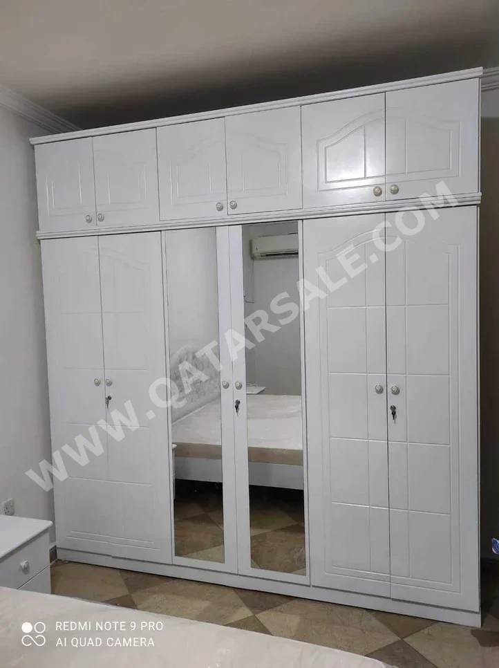 Wardrobes & Dressers - Doha Furniture  - Wardrobes  - White