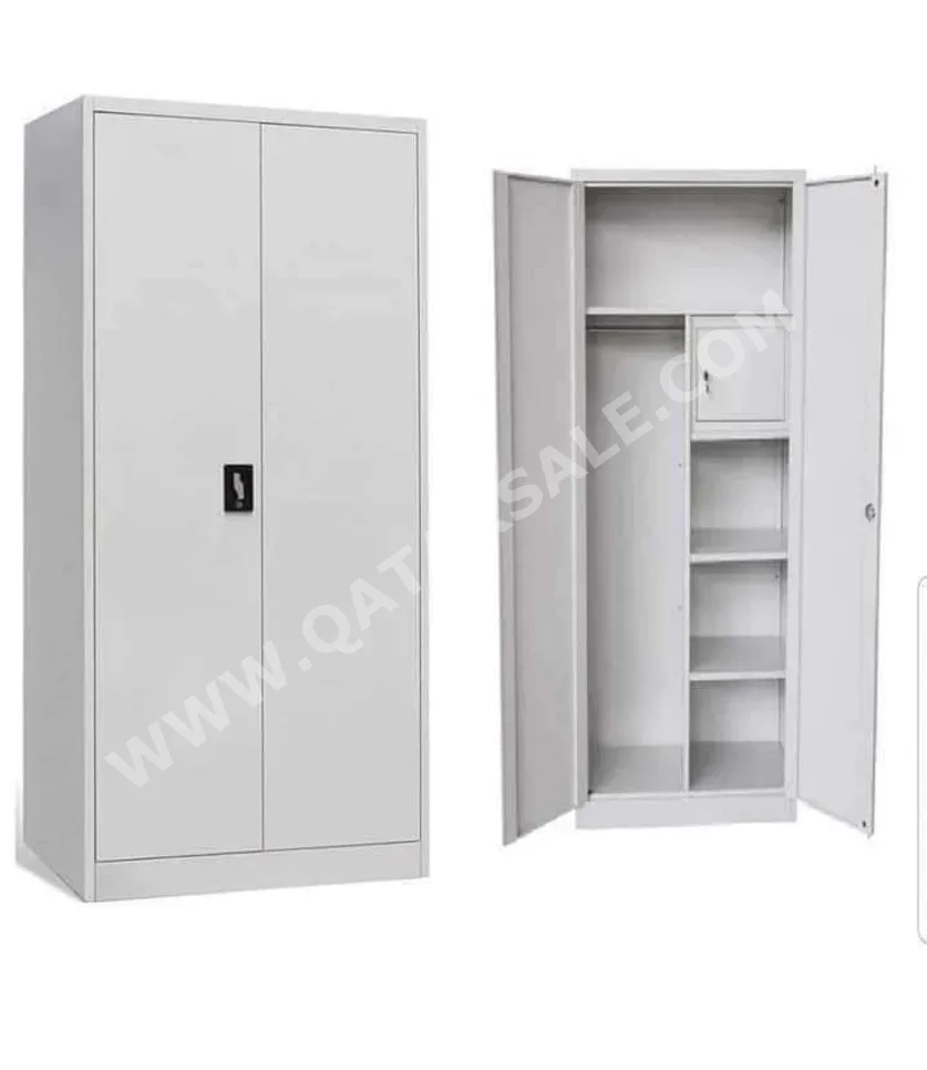 Wardrobes & Dressers - Doha Furniture  - Wardrobes  - Gray