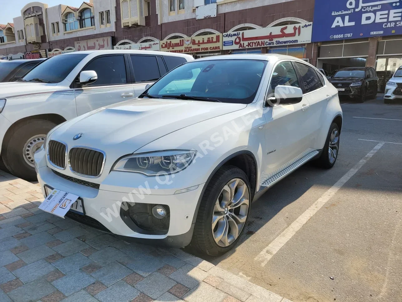 BMW  X-Series  X6  2013  Automatic  188,000 Km  6 Cylinder  Four Wheel Drive (4WD)  SUV  White