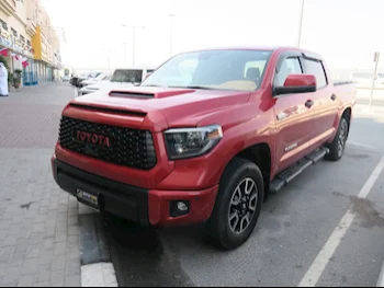  Toyota  Tundra  2020  Automatic  90,000 Km  8 Cylinder  Four Wheel Drive (4WD)  Pick Up  Red  With Warranty