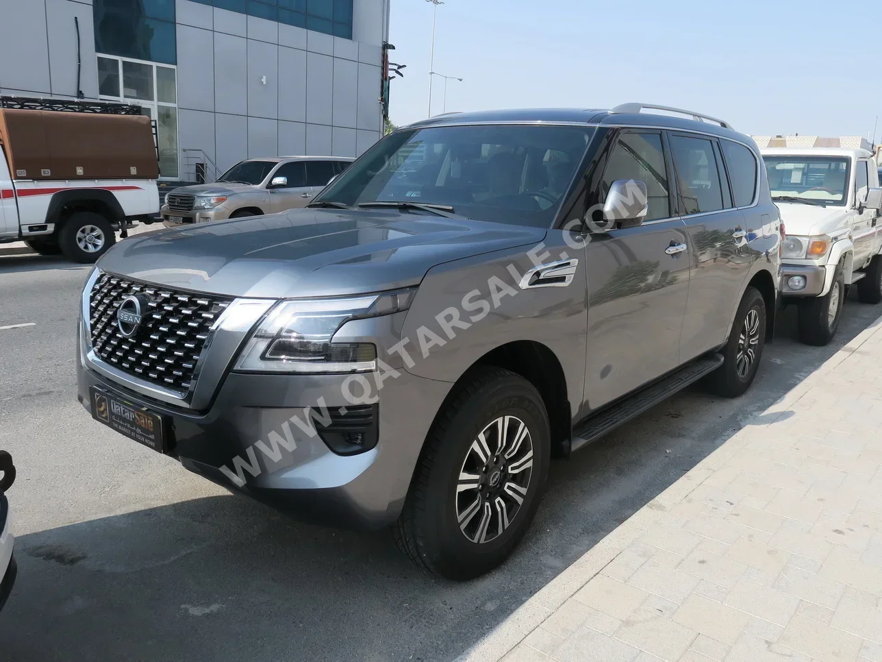 Nissan  Patrol  SE  2024  Automatic  7٬000 Km  6 Cylinder  Four Wheel Drive (4WD)  SUV  Silver  With Warranty