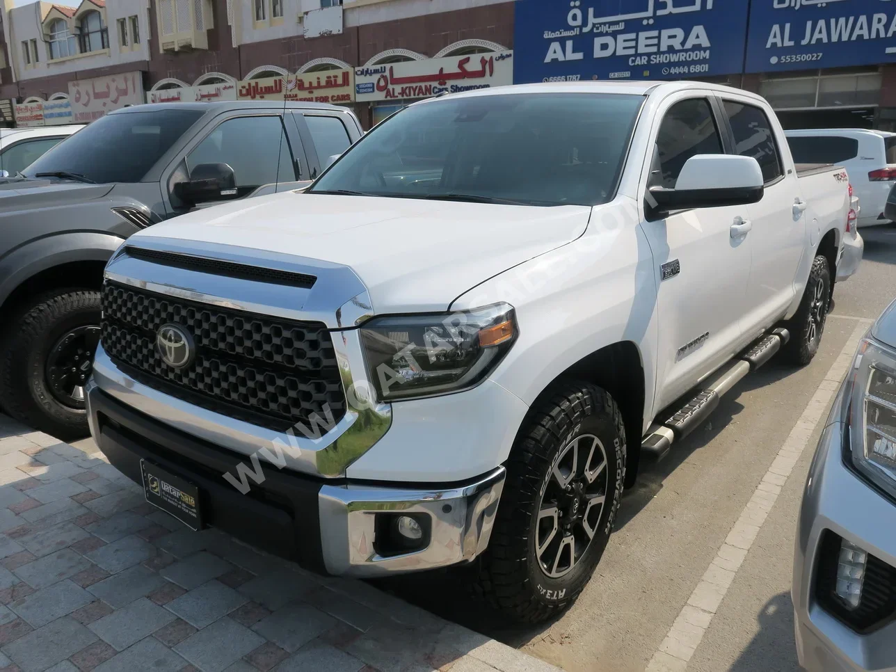  Toyota  Tundra  2019  Automatic  66,000 Km  8 Cylinder  Four Wheel Drive (4WD)  Pick Up  White  With Warranty