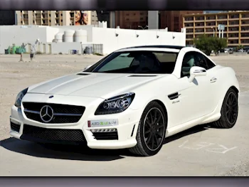 مرسيدس - بنز  اس ال كيه  55 AMG  2013  اوتوماتيك  119,000 كم  8 سلندر  دفع خلفي  كشف  أبيض