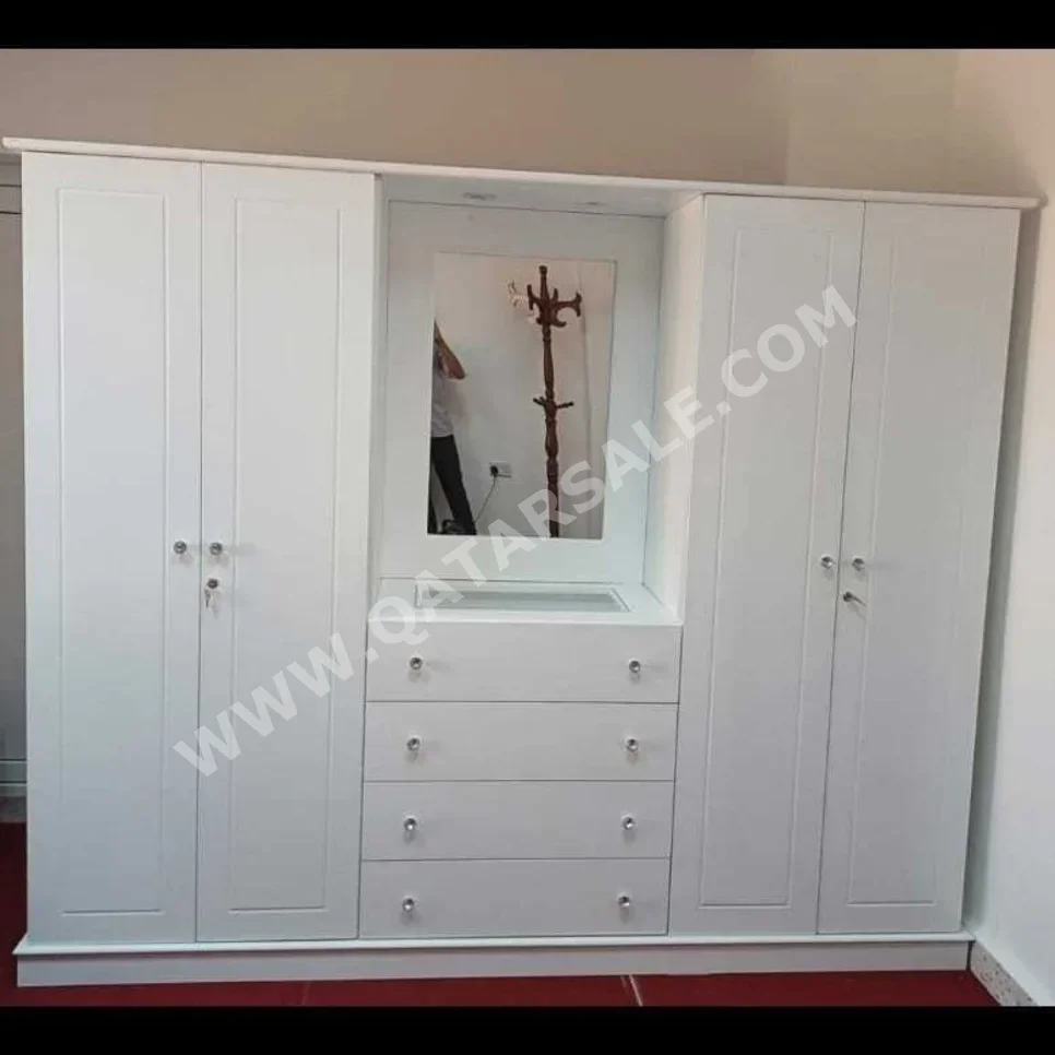 Wardrobes & Dressers - Doha Furniture  - Wardrobes  - White