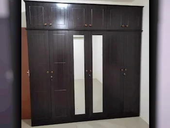 Wardrobes & Dressers - Doha Furniture  - Wardrobes  - Brown