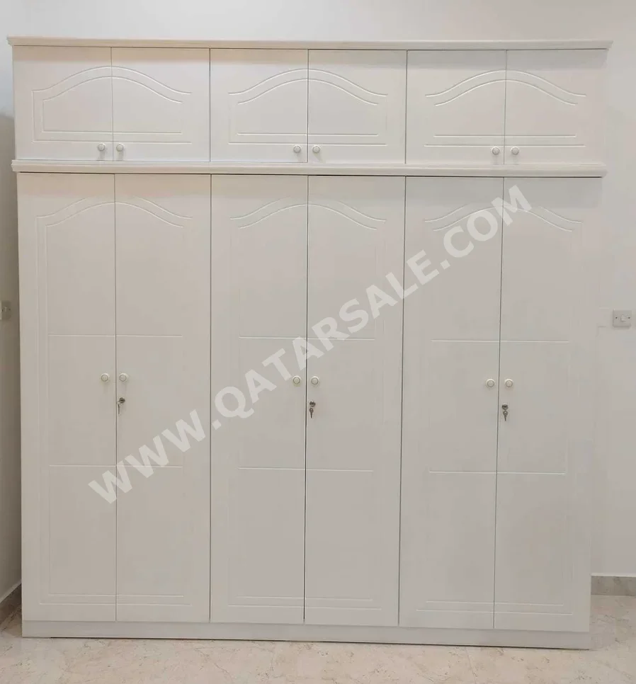 Wardrobes & Dressers - Doha Furniture  - Wardrobes  - White