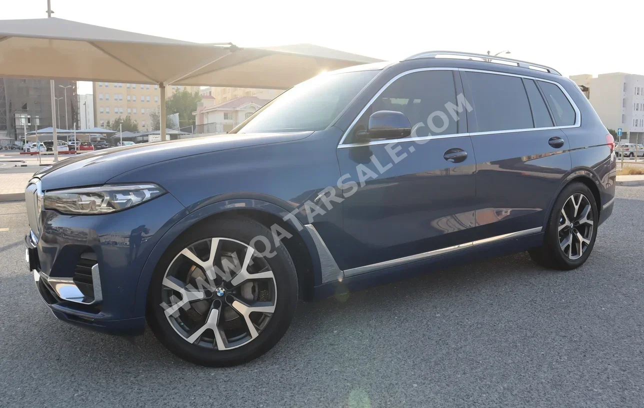 BMW  X-Series  X7 40i  2020  Automatic  112,000 Km  6 Cylinder  Four Wheel Drive (4WD)  SUV  Blue