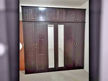 Wardrobes & Dressers - Doha Furniture  - Wardrobes  - Brown