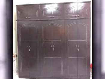 Wardrobes & Dressers - Doha Furniture  - Wardrobes  - Brown