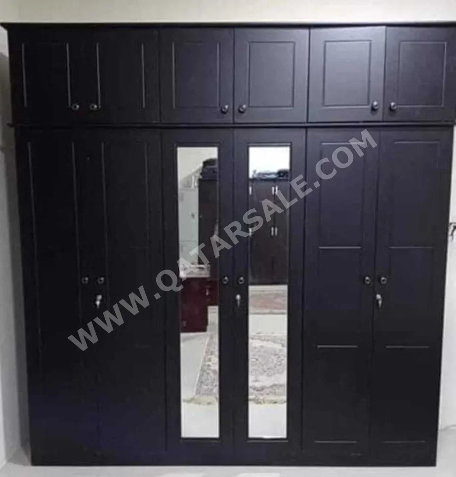 Wardrobes & Dressers - Doha Furniture  - Wardrobes  - Black