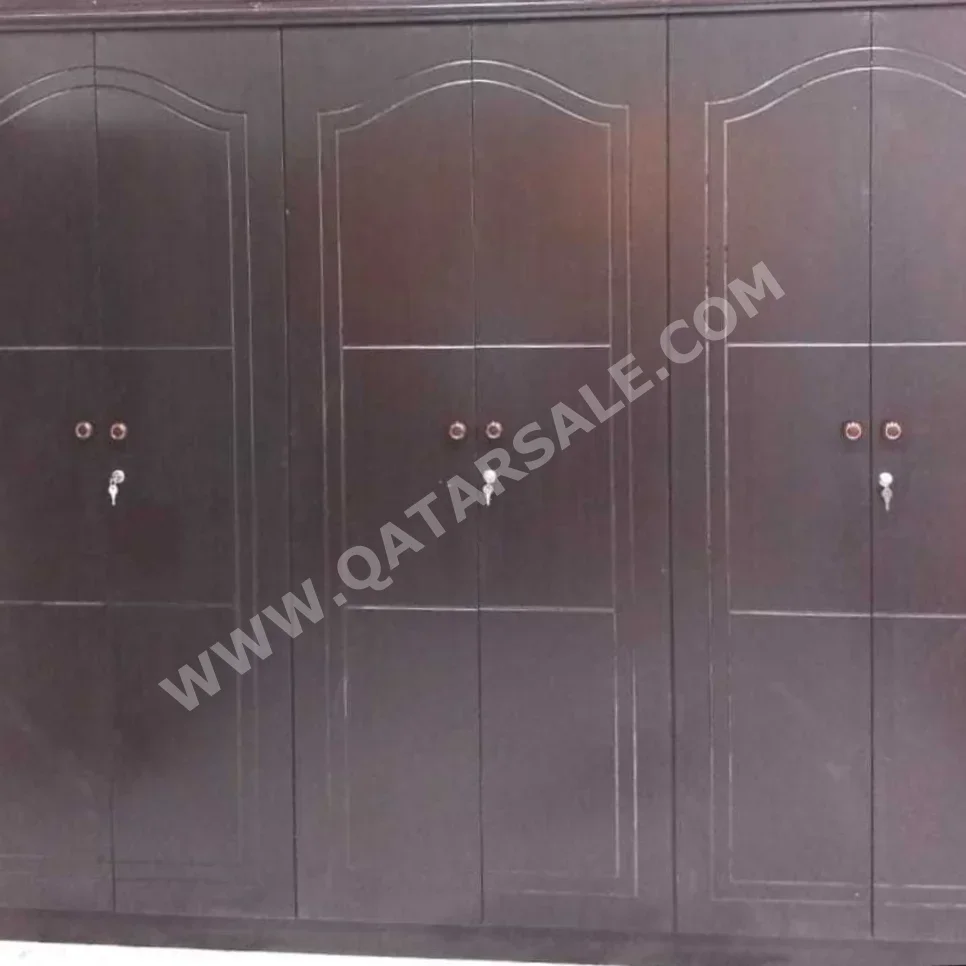 Wardrobes & Dressers - Doha Furniture  - Wardrobes  - Brown