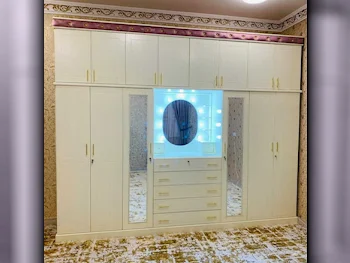 Wardrobes & Dressers - Doha Furniture  - Wardrobes  - White