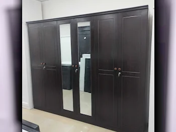 Wardrobes & Dressers - Doha Furniture  - Wardrobes  - Brown