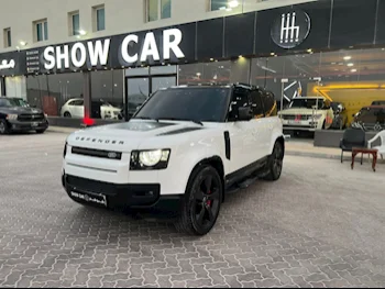 Land Rover  Defender  110 HSE  2023  Automatic  61,000 Km  6 Cylinder  Four Wheel Drive (4WD)  SUV  White  With Warranty