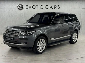 Land Rover  Range Rover  Vogue HSE  2016  Automatic  98,000 Km  8 Cylinder  Four Wheel Drive (4WD)  SUV  Gray