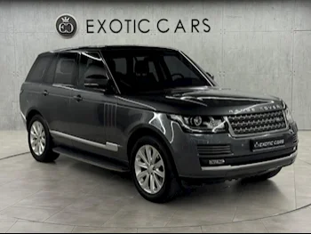 Land Rover  Range Rover  Vogue HSE  2016  Automatic  98,000 Km  6 Cylinder  Four Wheel Drive (4WD)  SUV  Gray