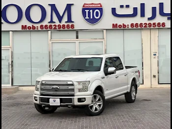 Ford  F  150 Platinum  2015  Automatic  190,000 Km  6 Cylinder  Four Wheel Drive (4WD)  Pick Up  White