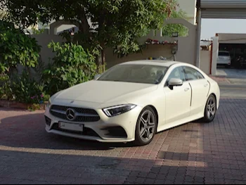 Mercedes-Benz  CLS  350  2019  Automatic  117,000 Km  6 Cylinder  Rear Wheel Drive (RWD)  Sedan  White