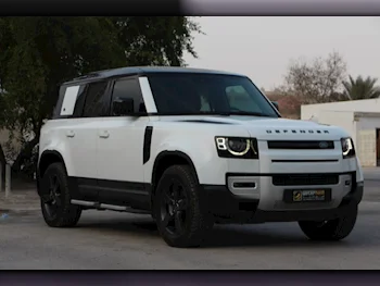 Land Rover  Defender  110 HSE  2022  Automatic  105,000 Km  6 Cylinder  Four Wheel Drive (4WD)  SUV  White