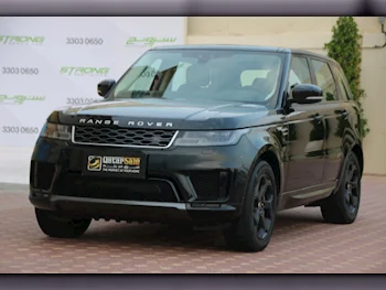 Land Rover  Range Rover  Sport  2020  Automatic  115٬000 Km  8 Cylinder  Four Wheel Drive (4WD)  SUV  Black