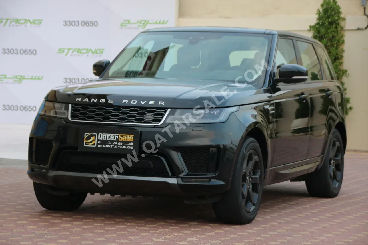 Land Rover  Range Rover  Sport  2020  Automatic  115٬000 Km  8 Cylinder  Four Wheel Drive (4WD)  SUV  Black