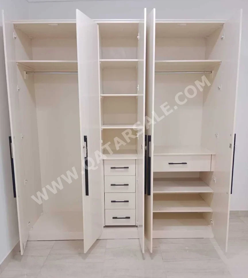 Wardrobes & Dressers - Doha Furniture  - Wardrobes  - Beige