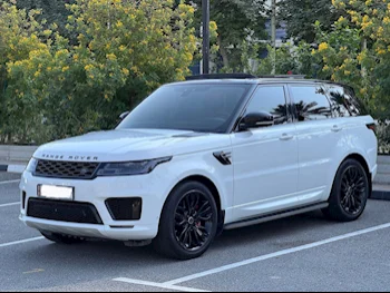 Land Rover  Range Rover  Sport Dynamic  2019  Automatic  99,500 Km  8 Cylinder  Four Wheel Drive (4WD)  SUV  White